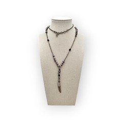 Lucky Brand Layered Y-Drop Necklace – Boho Faith & Love