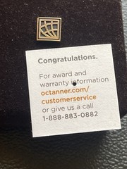 Vintage 10K Yellow Gold USA CTO Lapel Pin Tie Tack Globe Motors Service Award