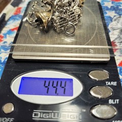 Vtg 925 JMS Sterling Silver Assorted 13 Charm Chain Bracelet 44.4 grms