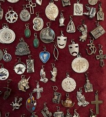 Travel Charms Sterling silver 1950s to 1970s Vintage Charms Sold Separately