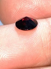 UNIQUE RARE RED BLOOD RUBY GEM OLD FROM BURMA MOGOK