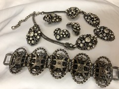 Vintage Jewelry High End Lot Designer Sets Parures Hobe Eisenberg Vendome