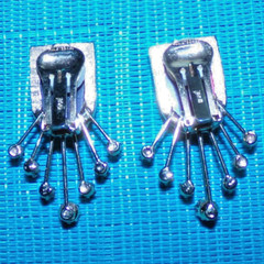 JAW DROPPING earrings signed HOBE with beautiful stones—OMG!!!