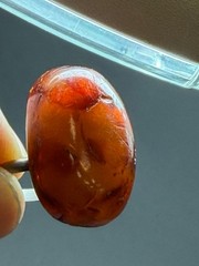 Natural OLD Antique BUTTERSCOTCH Baltic Amber Stone Ring 6,5 gr