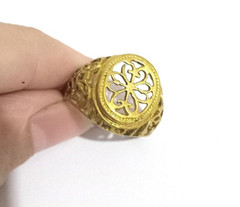 Vintage Ancient Bronze Antique Ring Rare Style Roman Old bronze Ring Extremely