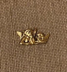 Vintage Lapel Pin Lot Of 9 Heart Mom Cherub Flower Basket Some Signed Avon