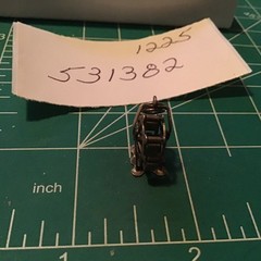 Vintage STERLING SILVER Ferris Wheel CHARM Moving Parts- It Spins