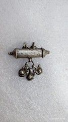 Vintage 1990s Rare real old Handmade High Grade old Silver Rajasthan Tribal Pend