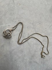 Vintage Necklace 39cm Chain 4cm Pendant Antique Indian Jewelry