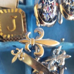 SWANK vintage lot of 21 Cufflinks, silver tone and gold tone.