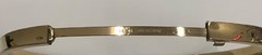 Vintage 14K Gold Filled Bangle Marathon 7.2” Hand Engraved