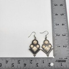Boho Chic Dangle earrings Southwest Tribal faux stone pierced club sexy