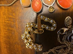 Jewelry Mix Marked Napier, Coro, Charmin Charlie, Trifari, Ann Taylor