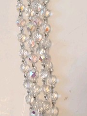 RARE Maximal Art Double Strand Necklace John Wind Patriotic Americana July 4th