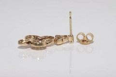 2.11Ct Art Deco Style Lab-Created Diamond Anniversary 14K White Gold FN Earring