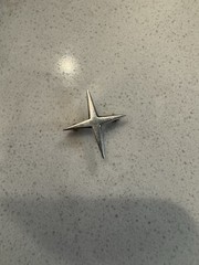 Vintage James Avery Sterling Silver Brooch Nativity Pin North Star Retired