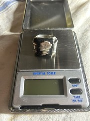Vintage Handmade Sterling Bikers Ring