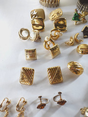 Costume Jewelry Lot Many Signed Kenneth J Lane Trifari Marvella Nina Ricci +