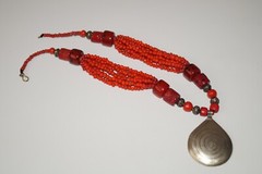 Vintage necklace Soviet necklace Ethnic jewellery Made in ussr