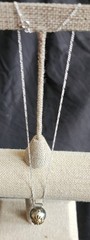 Vintage Helen Andrews HAN 925 Sterling Silver Sun Harmony Ball Chime Necklace