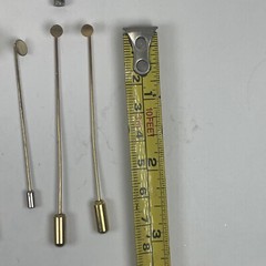 Lot of 13 Vintage Lot Pins Jewelry Novelty Assorted Colors Shapes Materials
