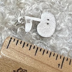 Vintage 0.925 Sterling Silver golf, 18 hole enamel CHARM PENDANT