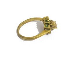 VERY RARE ANCIENT AMAZING BRONZE ROMAN STYLE RING-WEDDING OLD ARTIFACT ANTIQUE