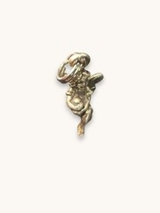 Vintage Sterling Silver Angel Fairy Charm Pendant