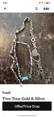 Choker Necklace and Bracelet Set Natural Materials, Boho Vibes