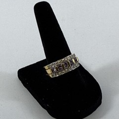 Women’s Mixed Lot 9 Rings Crystal & Stone Multicolor Mixed Metals Materials