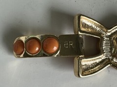 Lot 2 Vintage Banana Republic Enamel Necklace & Bracelet Mid Century Modern
