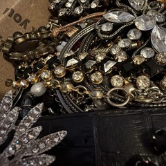 Vintage to Now Jewelry Lot, All Wearable Untested. No Broken. Box B1