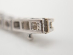 $17,000 7ct VS G IDEAL CUT Natural Diamond 14k White Gold Tennis Bracelet 13g