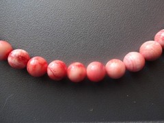Vintage Pink Salmon /Angel Skin Coral Necklace Beads 84 gr