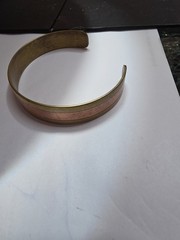 Vintage Two Toned Coppe& Brass Southwest Style 1/2 ” Wide