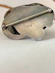 Georg Jensen Sterling Silver Tulip Brooch No. 100B