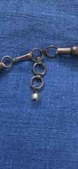 Vintage Multi-Strand Earth Tone Beaded Necklace – Boho Chic​
