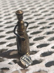 VTG 5 Hans Teppich Miniature Brass Judaic Figurines Israel 1950s-1970s