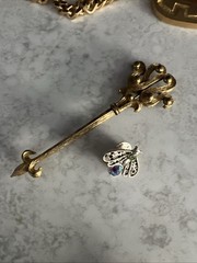 Vintage Rhinestone Jewelry Lot (Some High End Pieces) See Description