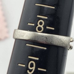 Vintage Sterling Silver 925 Heart Ring Size 8.25 “Love Is A Treasure”