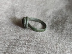 Antique Viking Ring Kievan Rus 11th Century Handmade Jewelry (11) Size 12
