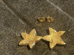 Vintage Avon Starfish Earrings; Pre-owned; Excellent Condition; Post/Stud