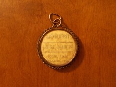 Antique Saengerfest General Committee June, 1910 Reading, PA Pendant