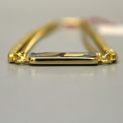 Lanvin Vintage Double Chain Necklace, Classic Necklace, with Tag