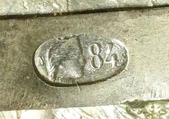 Vintage silver bracelet of the 19th-20th century