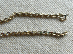 Victorian REVIVAL 1940s Vintage Slide Necklace (Needs clasp repair)