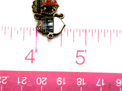 Vin Enamel Souvenir Crests Flags Province Link Bracelet 6.75” Needs Clasp