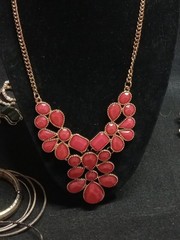 Vintage 2 Modern Costume Jewlery Lot Necklaces Earrings Bracelets Pins And More