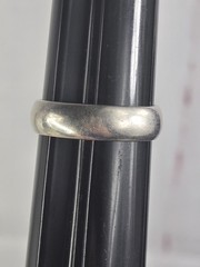 Mens Polished Band Sterling Silver Ring 925 Mexico Size 13