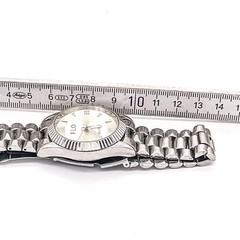 Vintage Wristwatch FLO Quartz Stainless Steel Back Waterproof Y:9205G Japan #A7